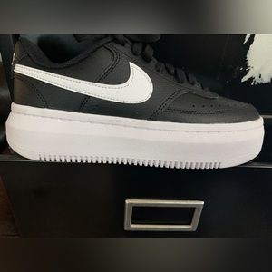 Womens. Size 8. Nike platforms. Never worn! Never touched the ground! Black.